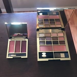 New Estée Lauder makeup bag with 2 compacts